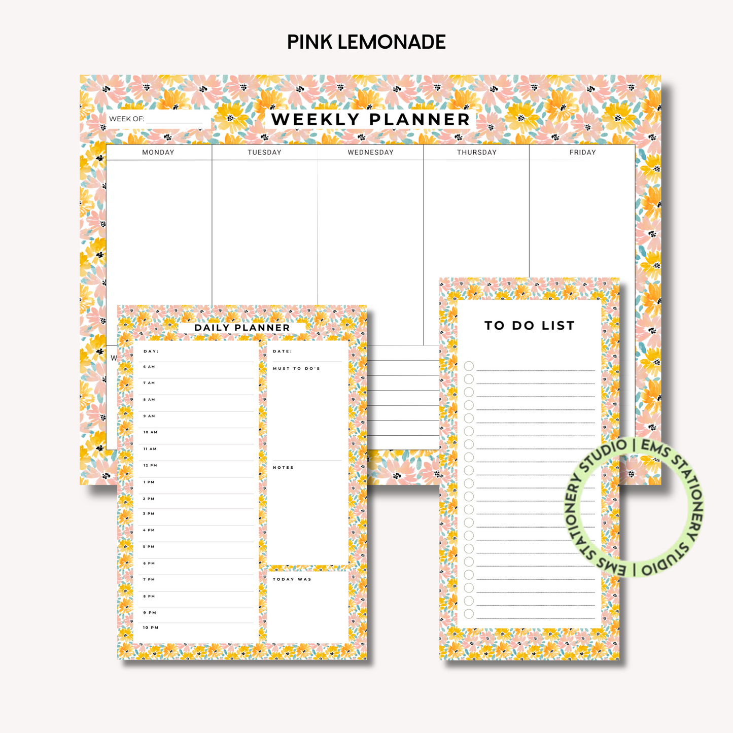 Pink Lemonade- The Planning Trio