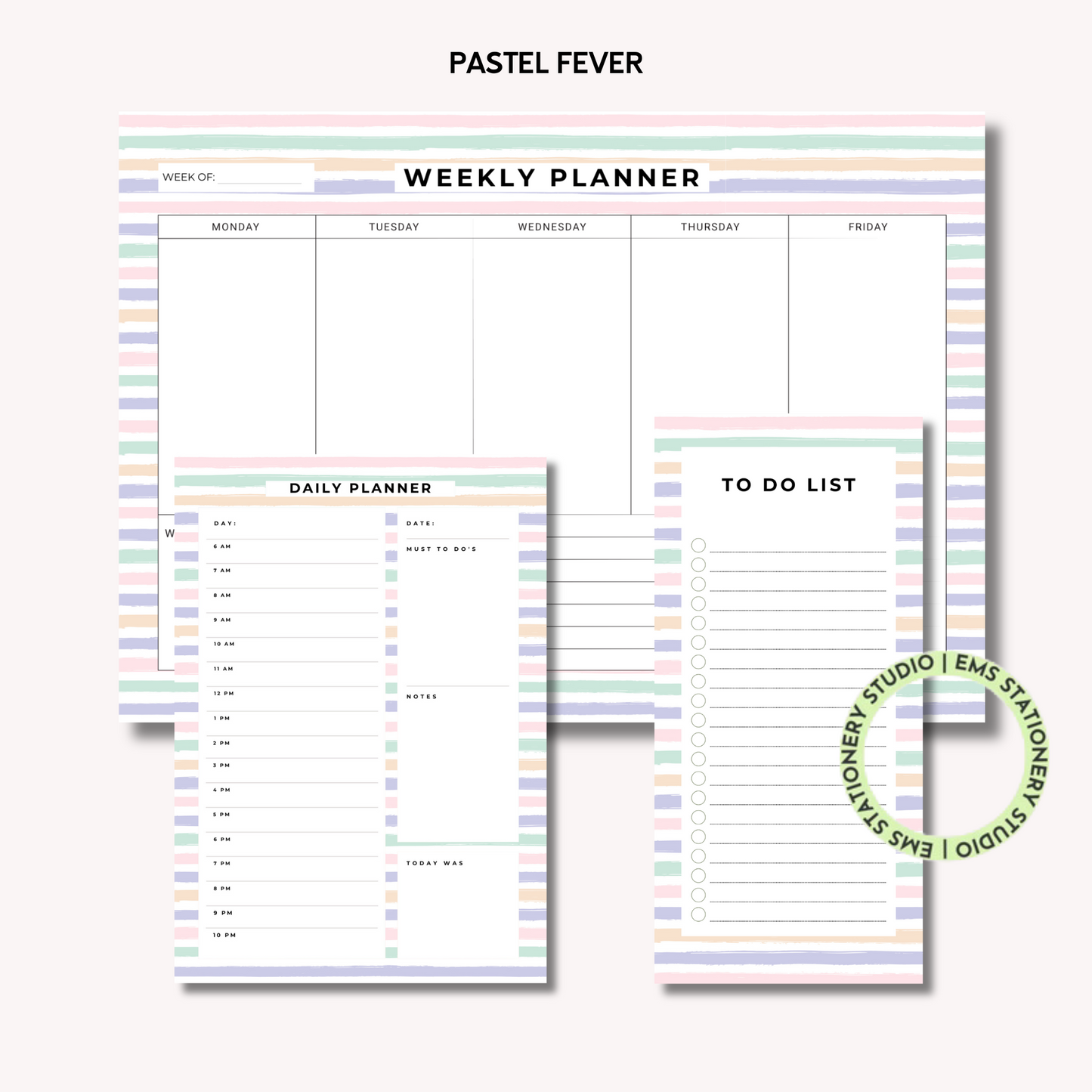 Pastel Fever- The Planning Trio