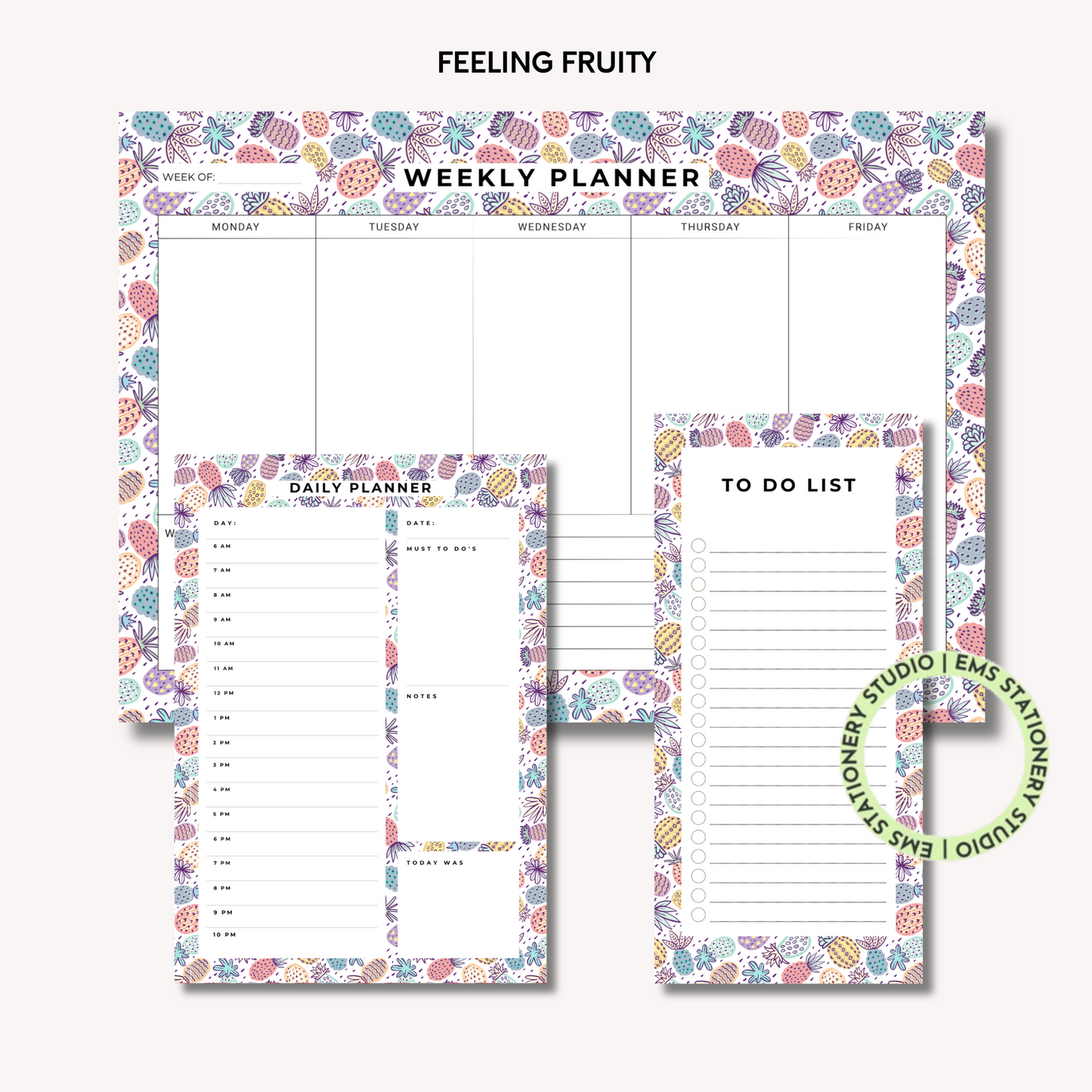Feeling Fruity- The Planning Trio