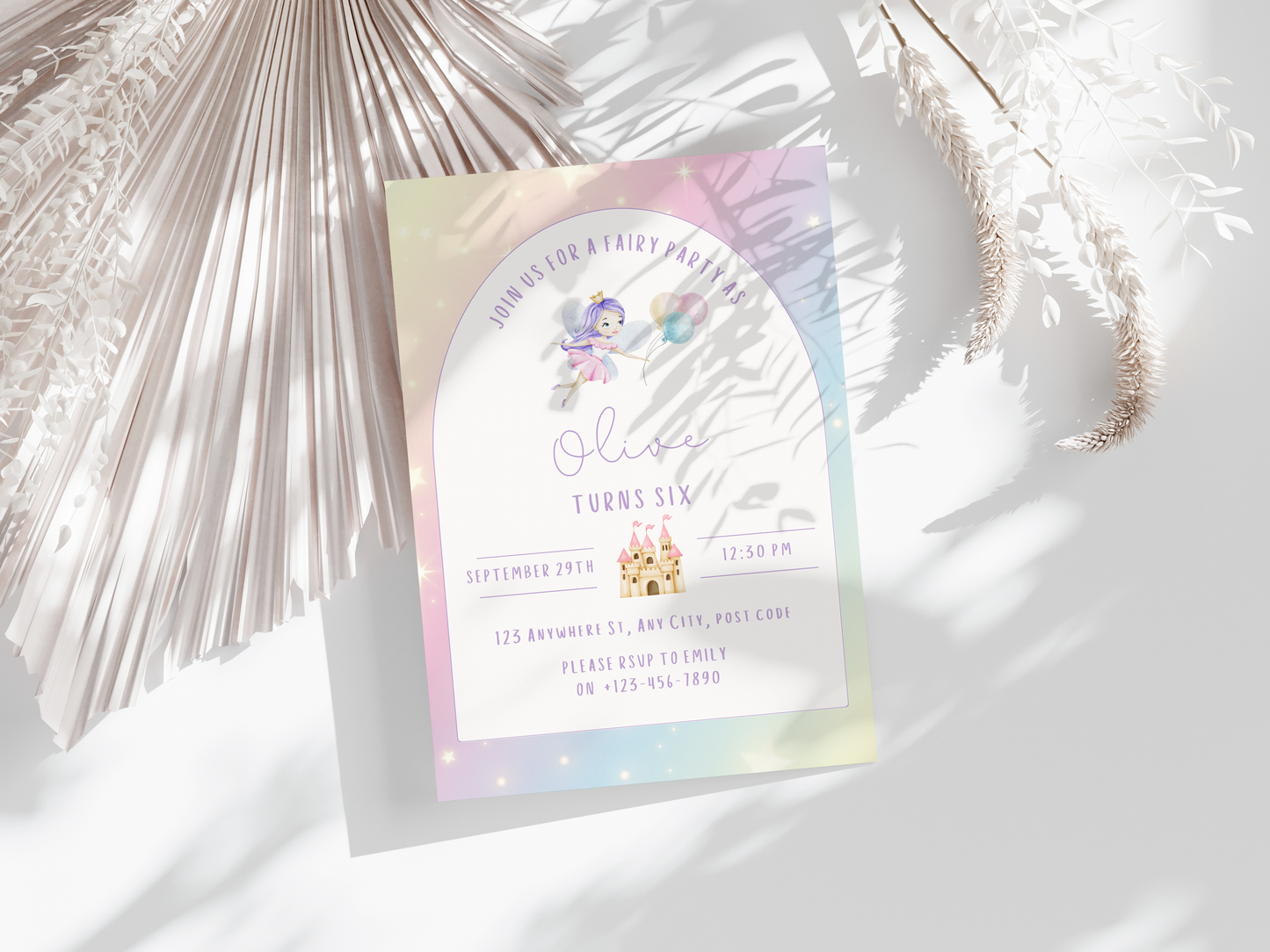 Fairy Party Invitation