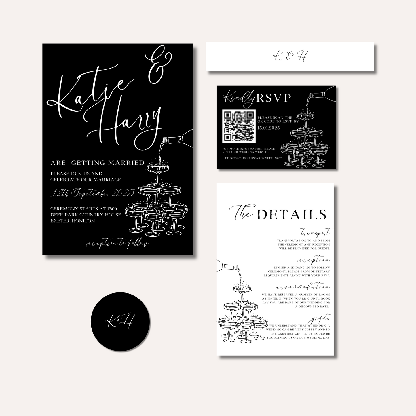 Katie Invitation Bundle