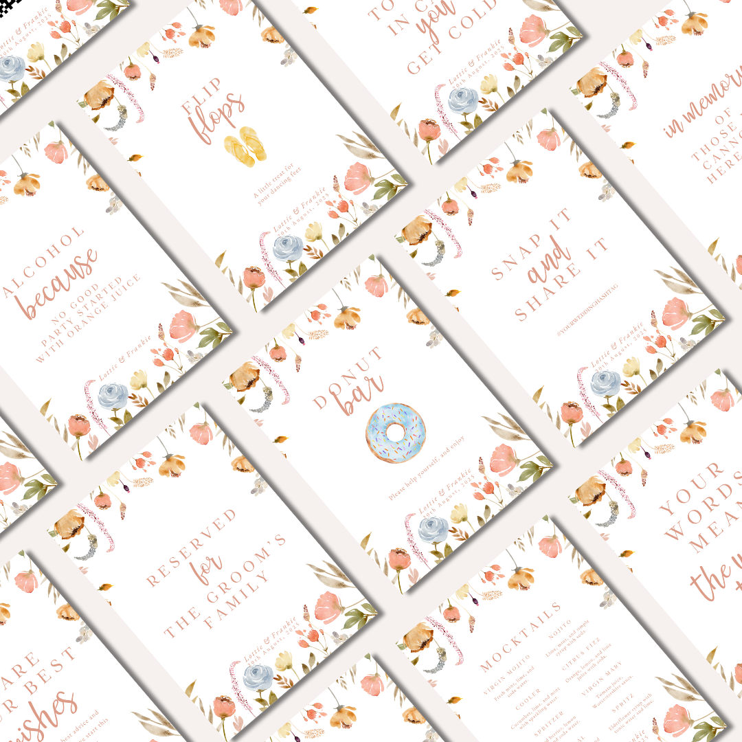 Lottie: Complete Sign Collection (Over 100 Signs 5X7") DIGITAL DOWNLOAD