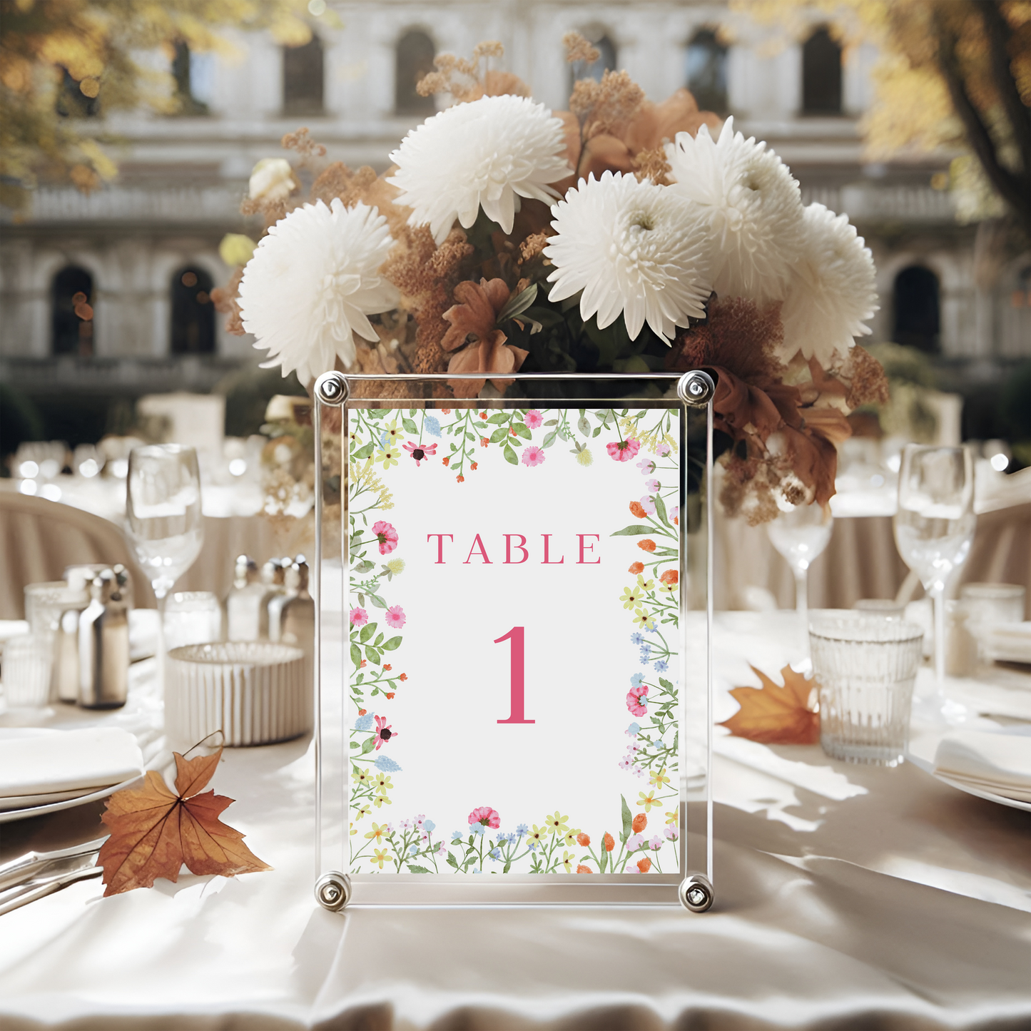 Table Numbers- Millie