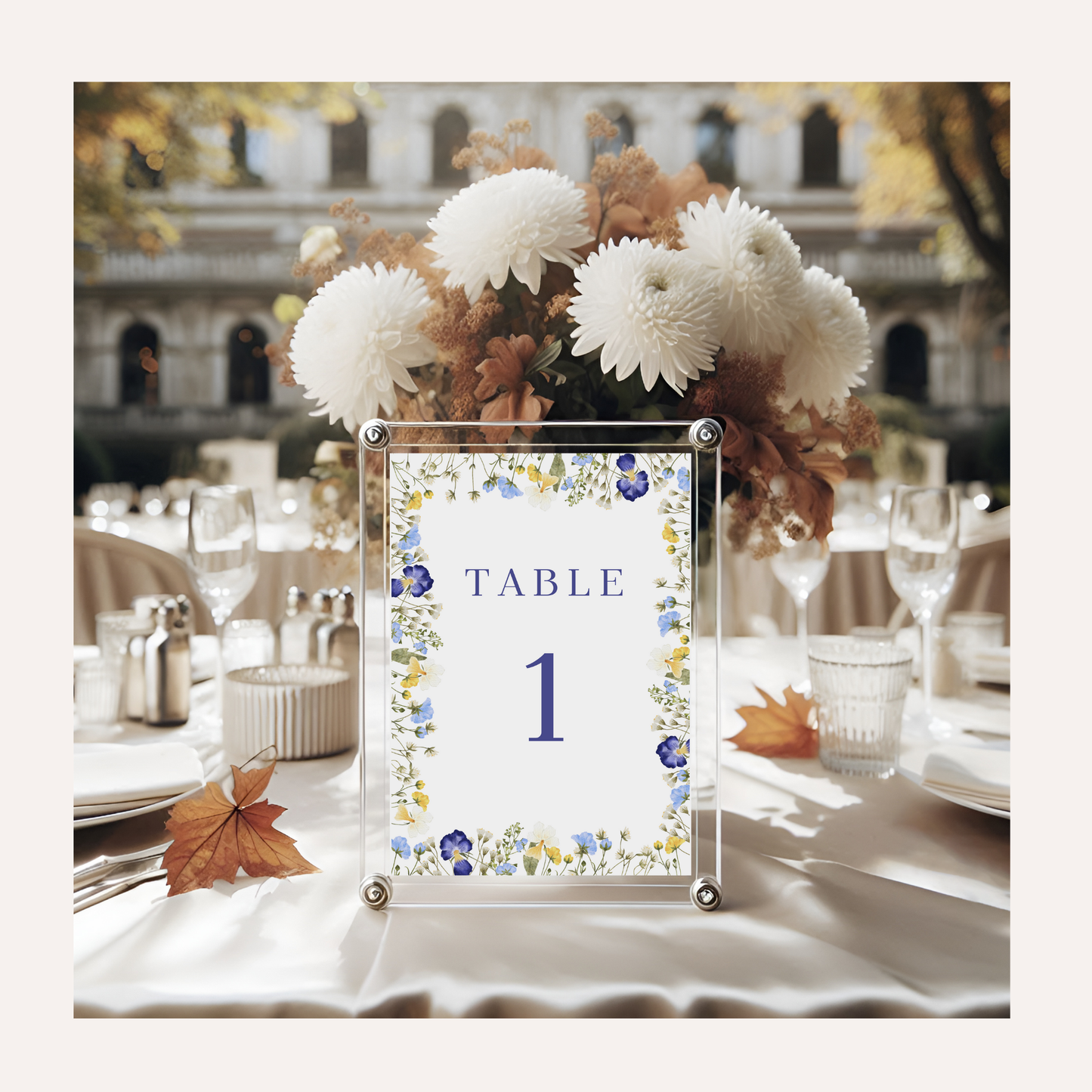 Table Numbers- Isla