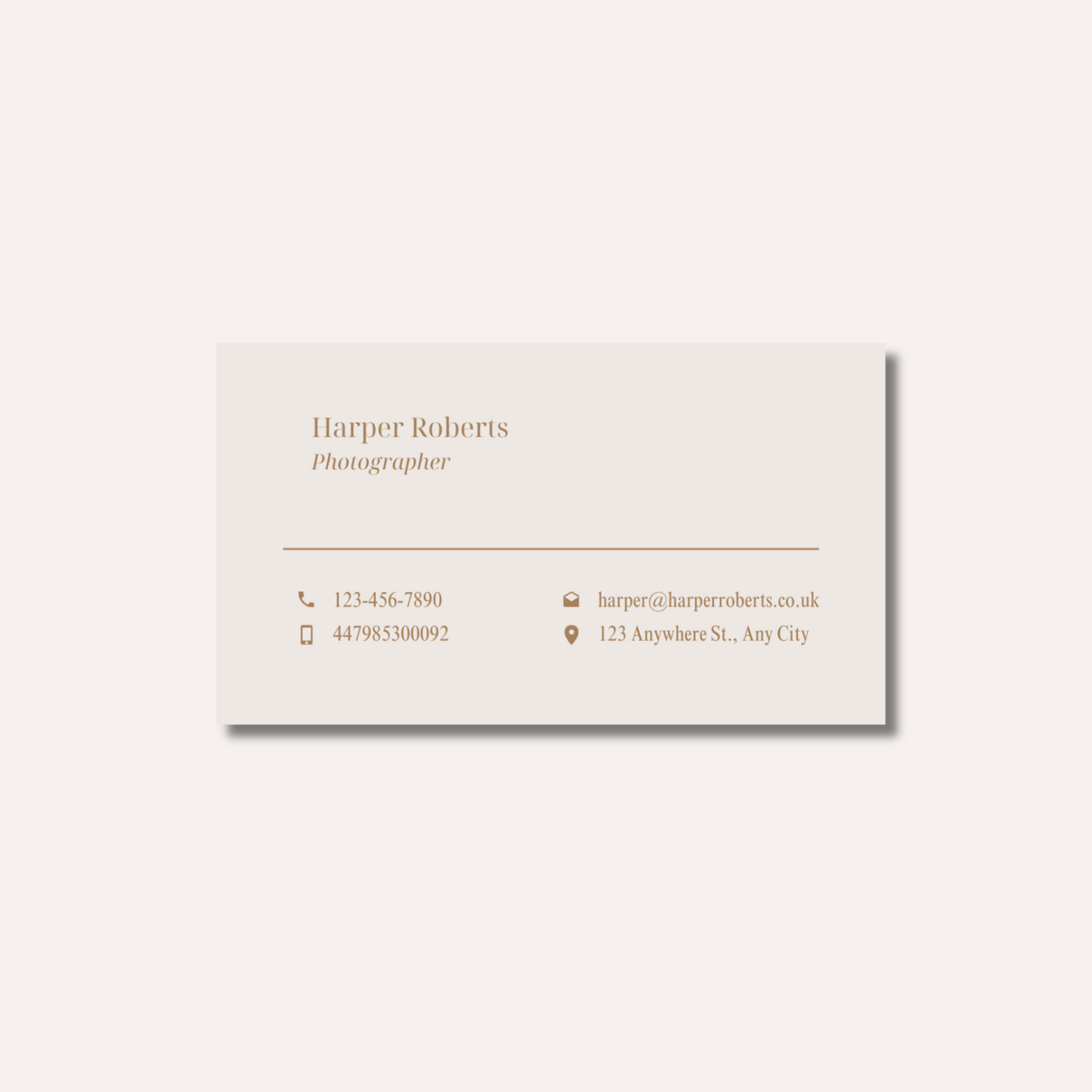 Classic Business Cards