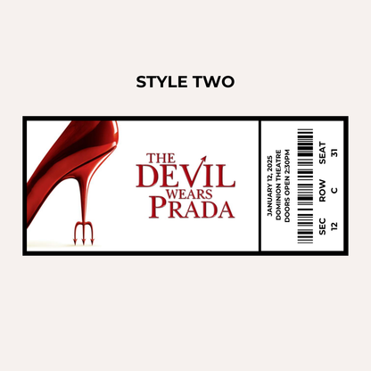 Theatre Gifting Experience- The Devil Wears Prada
