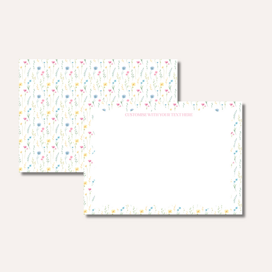 A6 Notecard- Wildflower