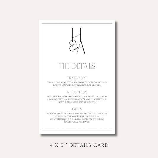 Halle Details Card