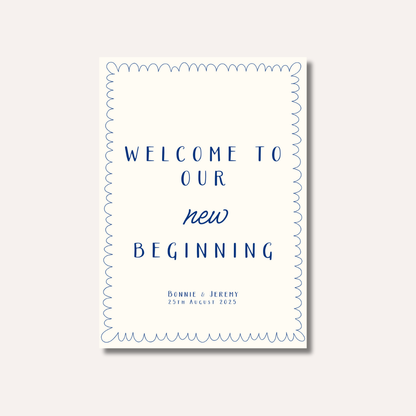 Welcome To Our Beginning