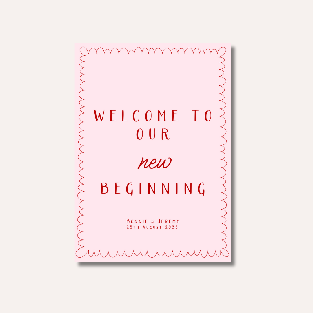 Welcome To Our Beginning