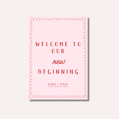 Welcome To Our Beginning