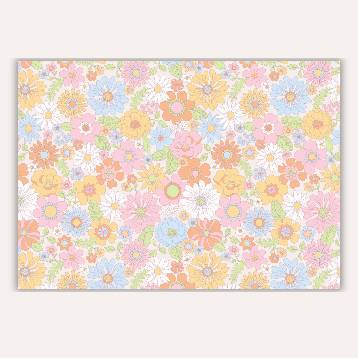 Mixed Retro Floral