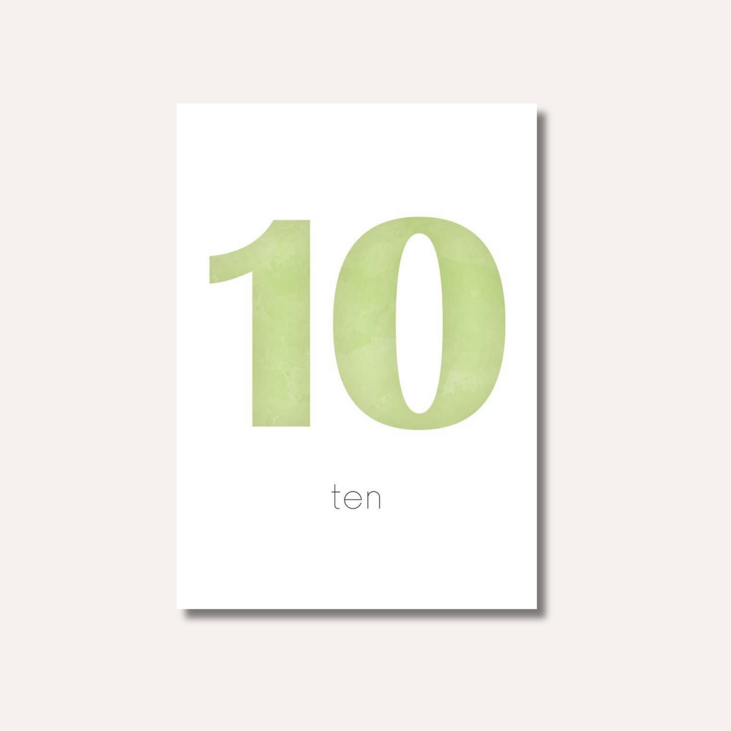 Flash Cards: Numbers x 11