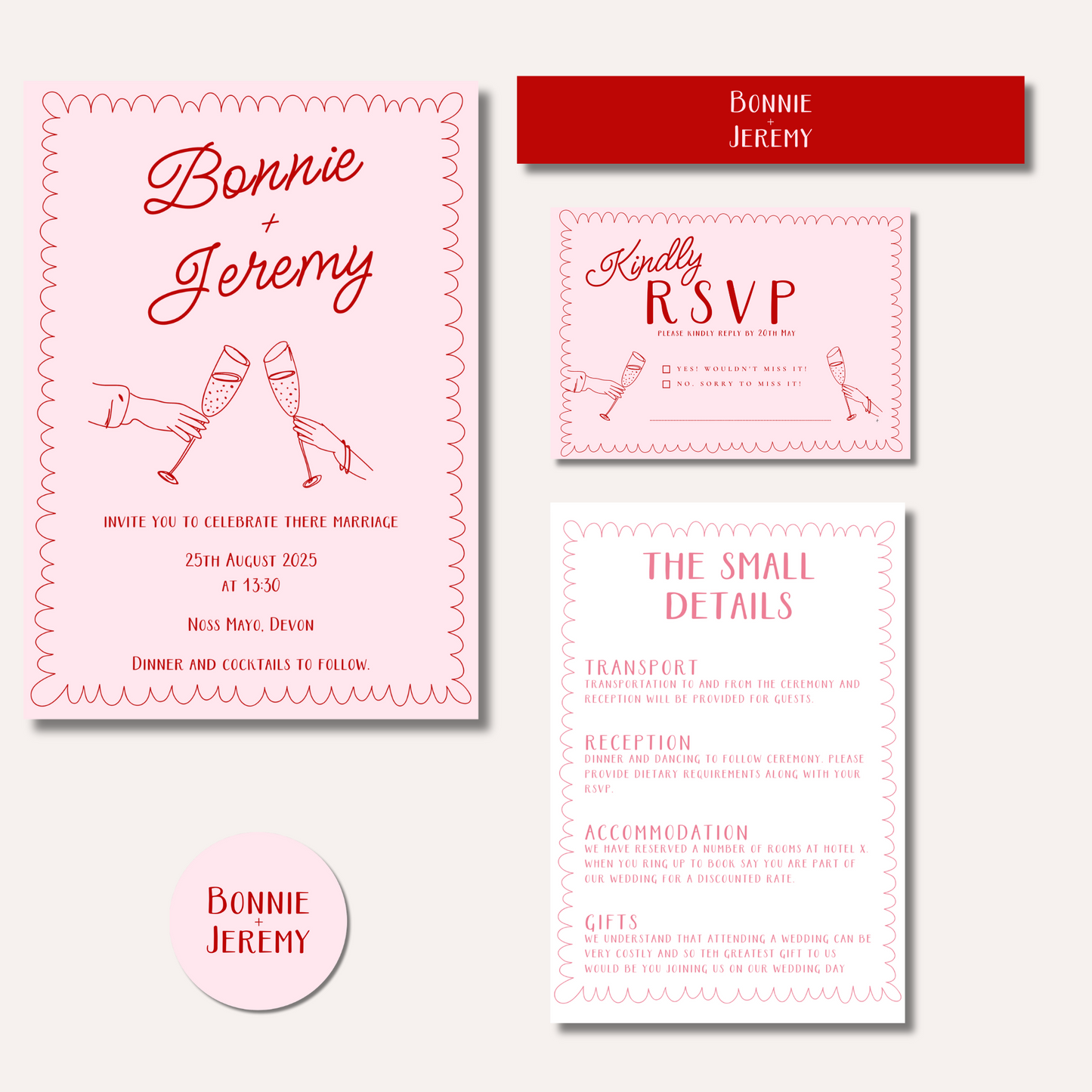 Bonnie Pink Details Card