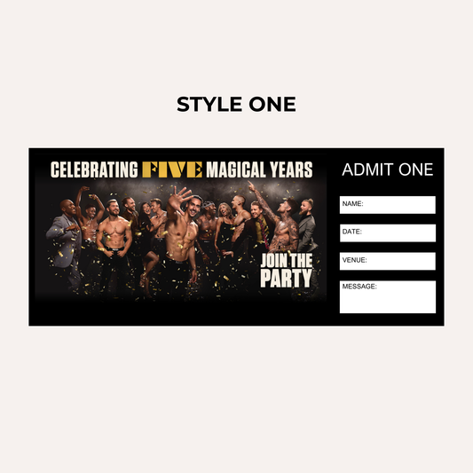 Theatre Gifting Experience- Magic Mike