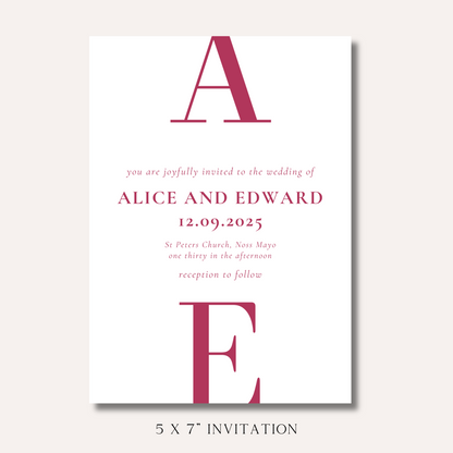 Alice Invitation Bundle