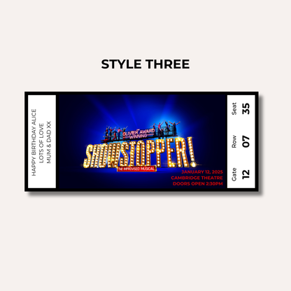 Theatre Gifting Experience- Showstopper
