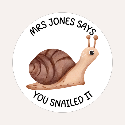 You Snailed It