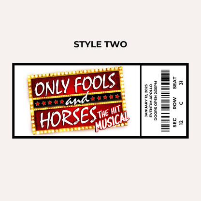 Theatre Gifting Experience- Only Fools & Horses