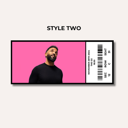 Concert Gifting Experience- Craig David
