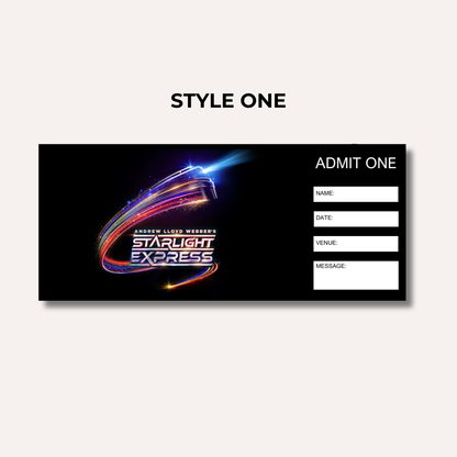 Theatre Gifting Experience- Starlight Express