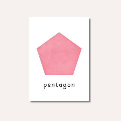 Flash Cards: Shapes x 15