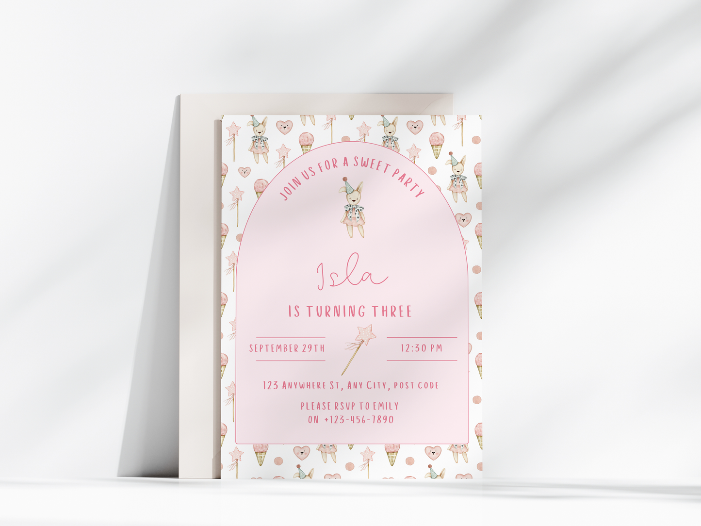 Fairy Birthday Invitation