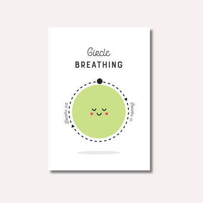 20 x Breathing Exercises Cards