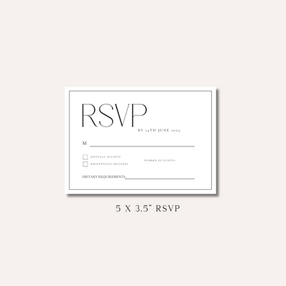 Halle Invitation Bundle