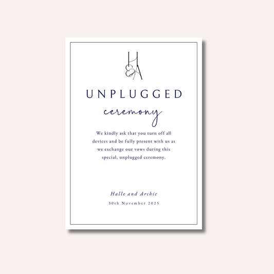 Unplugged Ceremony