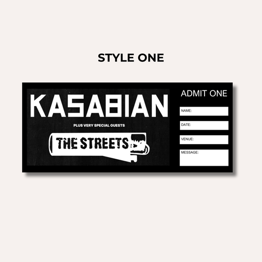 Concert Gifting Experience- Kasabian Tour