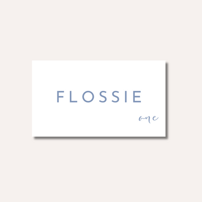 Flossie Place Card