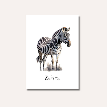 Flash Cards: Wild Animals x17
