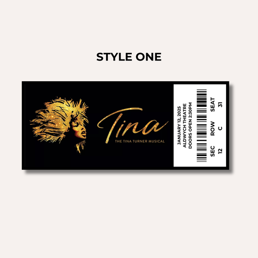 Theatre Gifting Experience- Tina Turner Musical