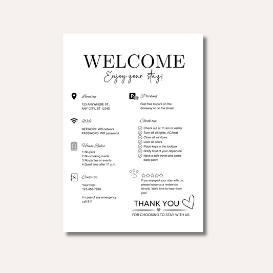 Welcome Sign