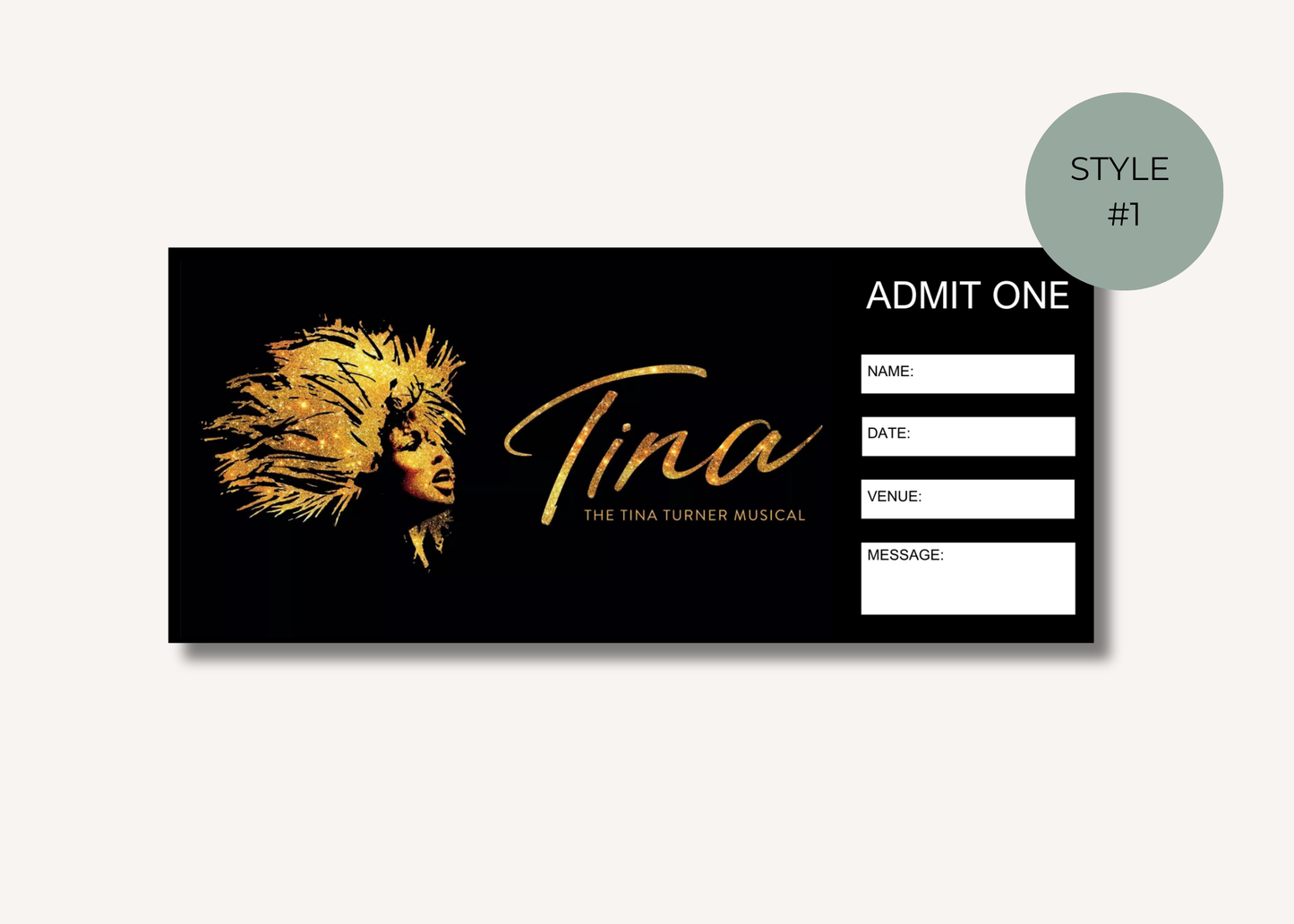 Tina; The Tina Turner Musical