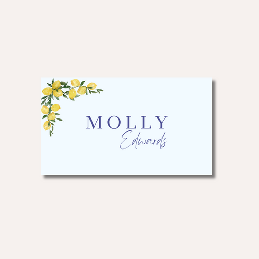 Molly Place Card
