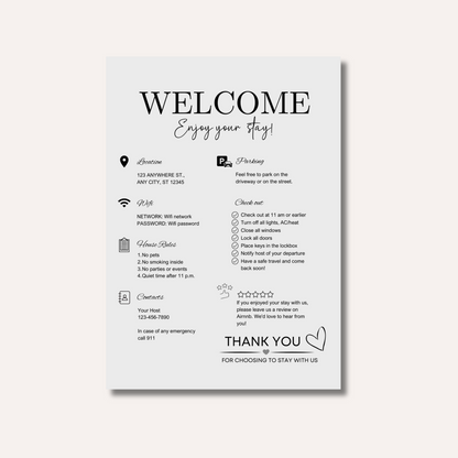 Welcome Sign