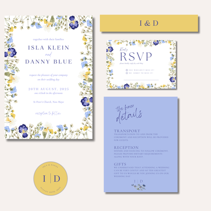 Isla Wedding Invitation Suite