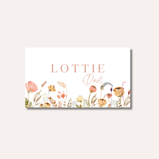Lottie Place Card
