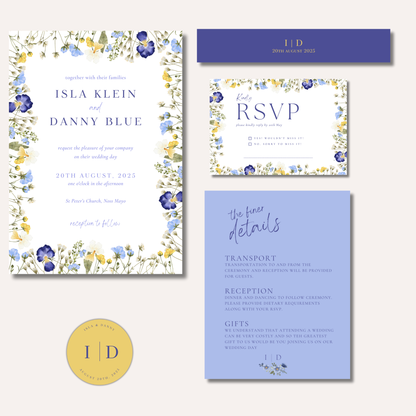 Isla Wedding Invitation Suite