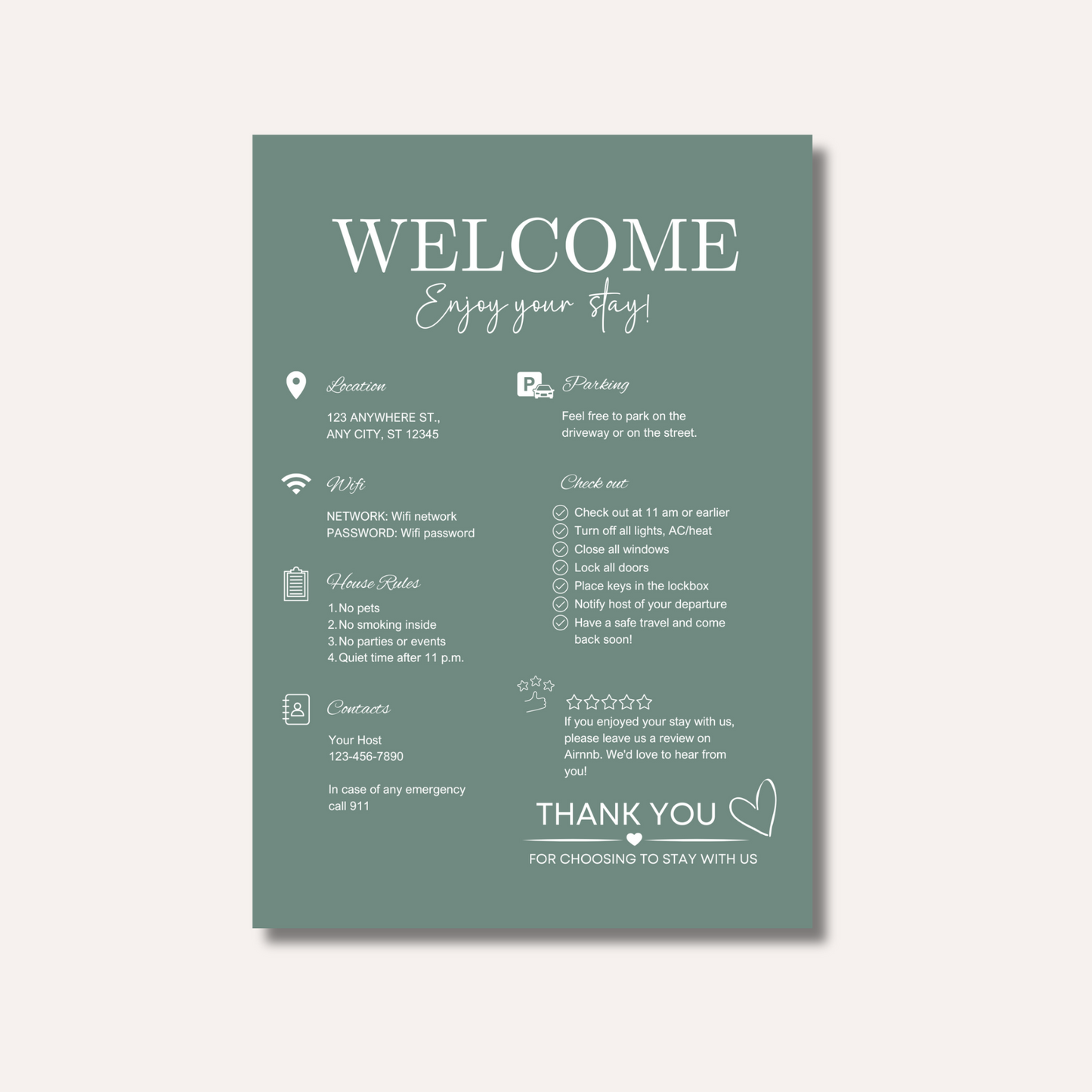 Welcome Sign