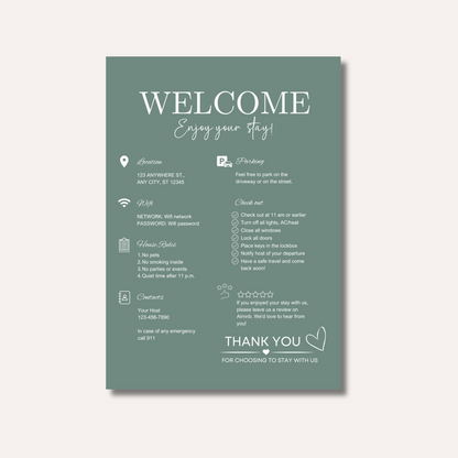 Welcome Sign