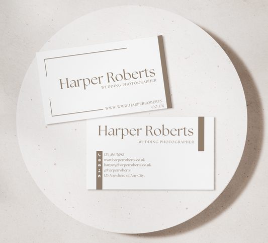 Block Colour Business Cards