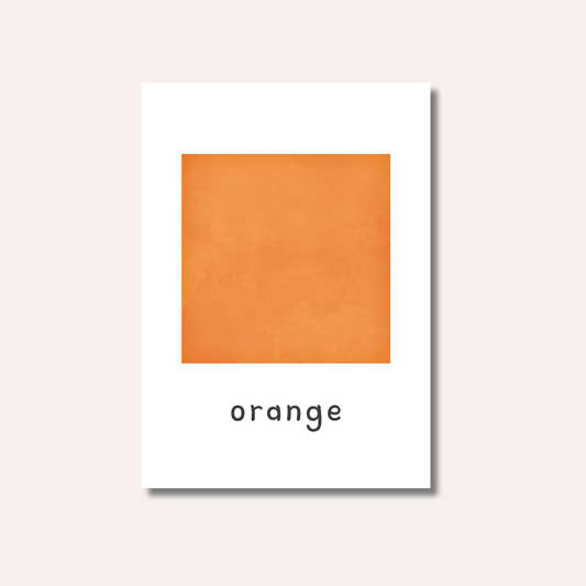 Flash Cards: Colours x 12