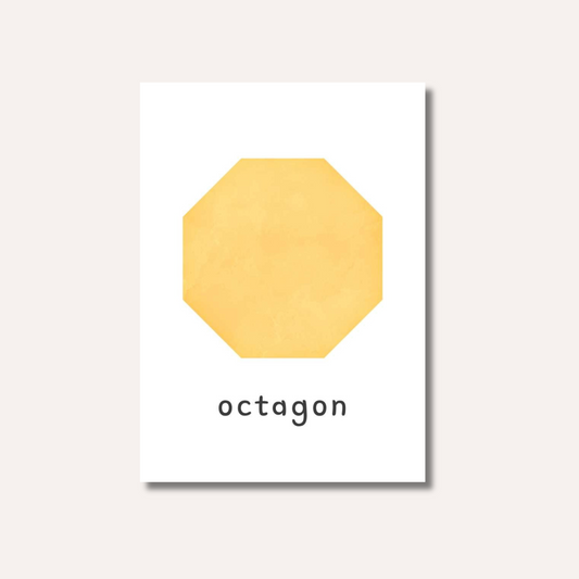 Flash Cards: Shapes x 15