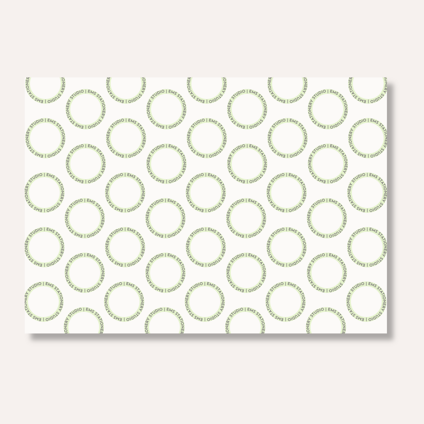 Vellum Packaging Paper- Logo Style 3