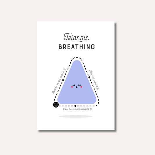 20 x Breathing Exercises Cards