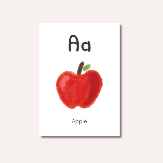 Flash Cards: Alphabet Illustrated x26