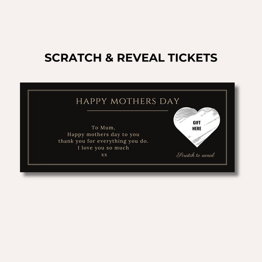 Gifting Experience- Mothers Day Scratch & Reveal